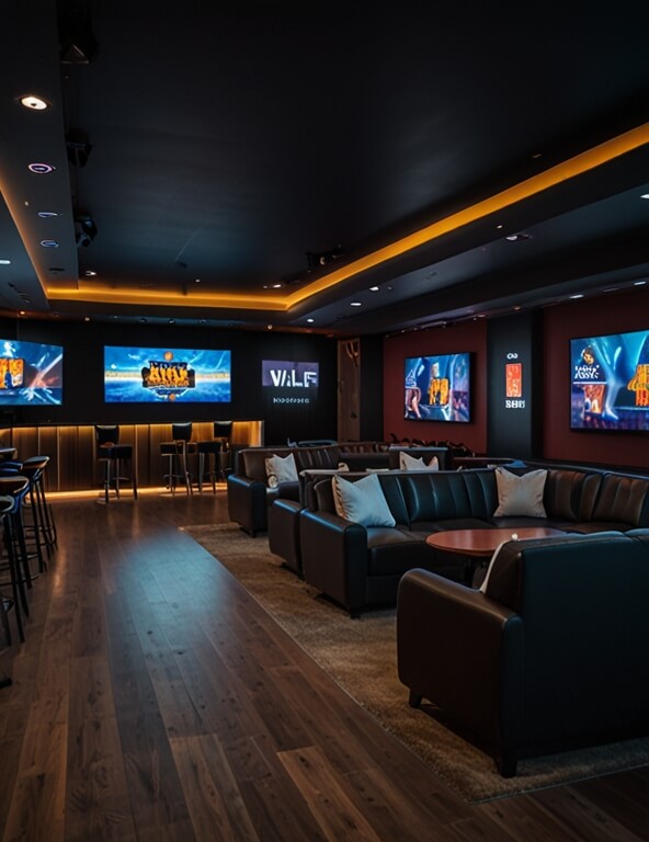 Private Gaming Suite at Crystal Cove